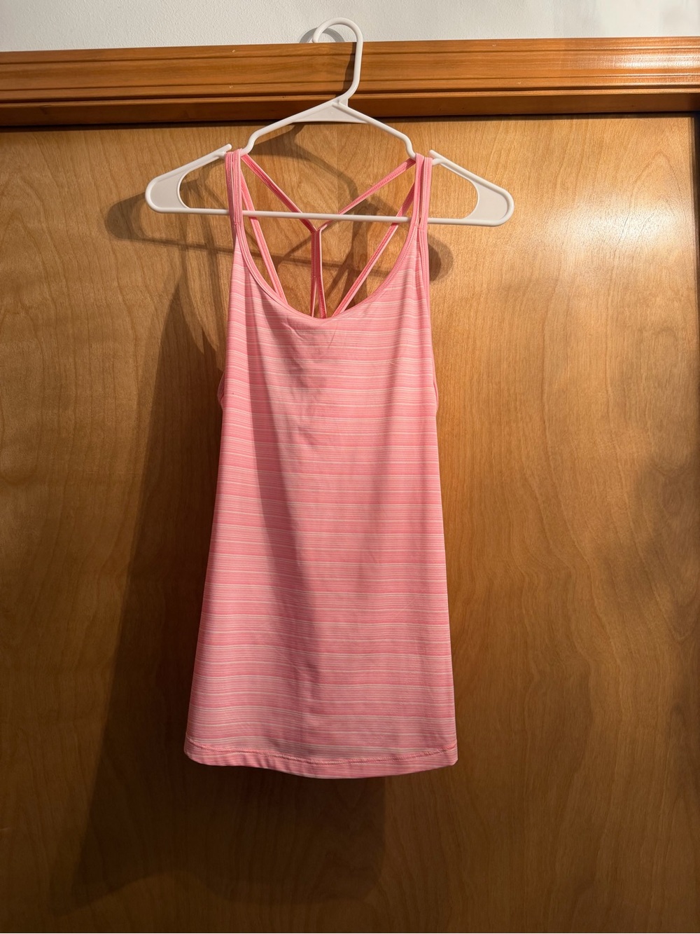 Women’s Pink Strappy Tank Top